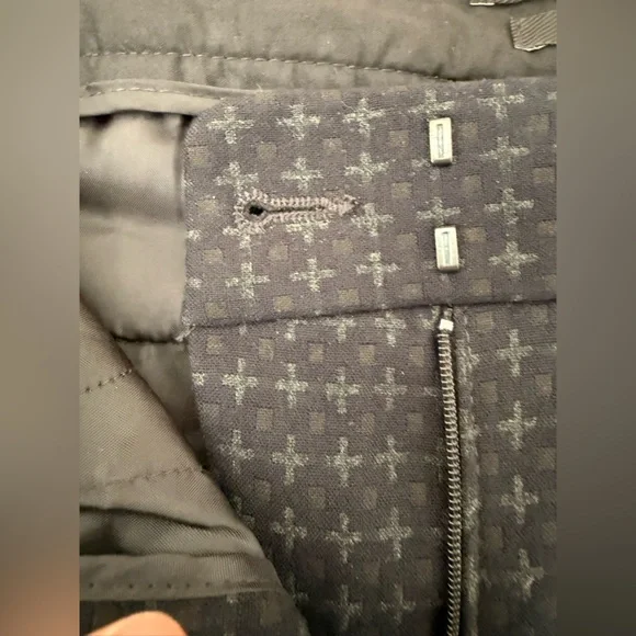 Express Editor Charcoal Textured Trousers - Picture 6 of 10